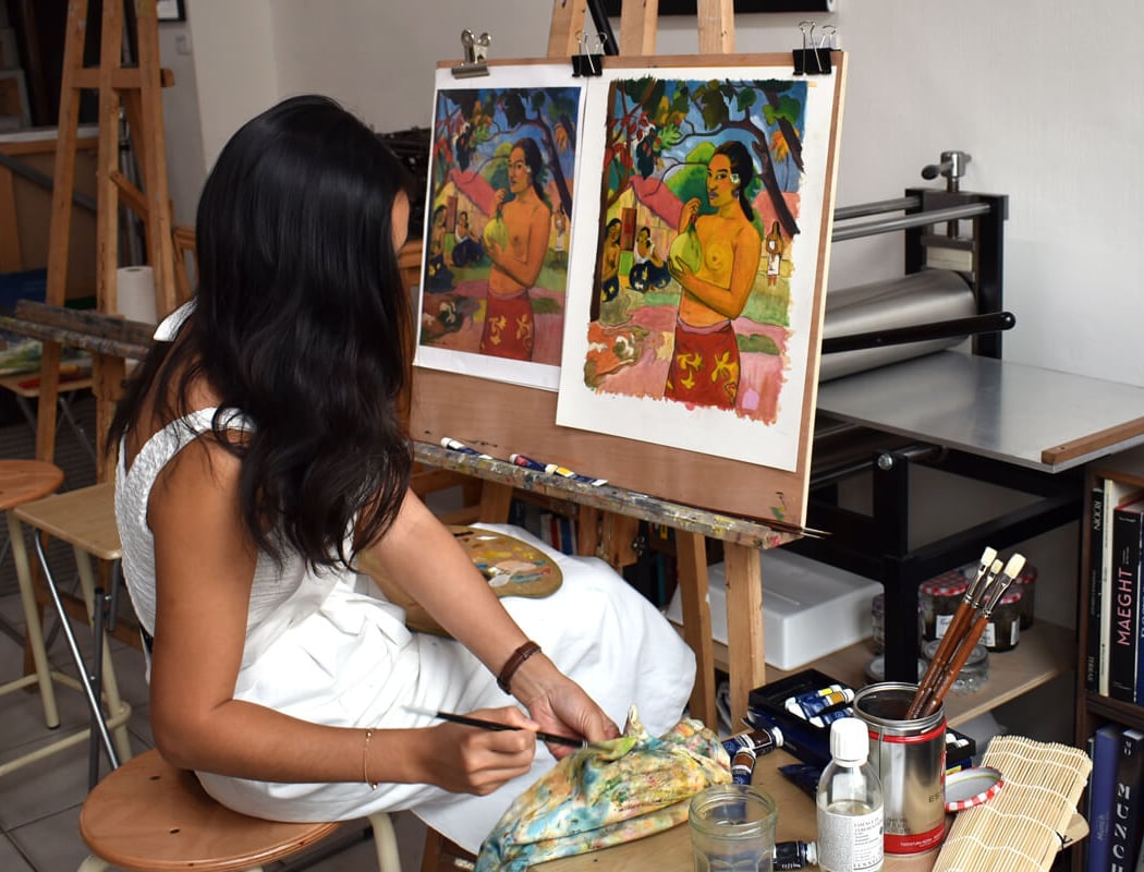 Workshop Jb Miette Painting Classes Paris 13 1